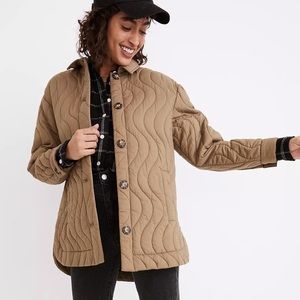 Quilted Belrose Shirt-Jacket | Madewell